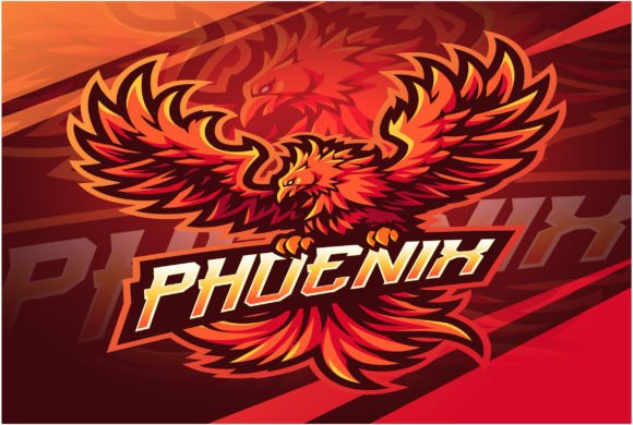 Download Phoenix Esport Mascot Logo Design - Phoenix Collection